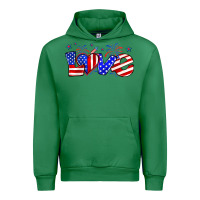 Emerald love 4th of july Urban Hoodie - Zillion Design Studio
