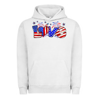 Pigment Lunar Rock love 4th of july Urban Hoodie - Zillion Design Studio