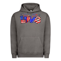 Pigment Tornado love 4th of july Urban Hoodie - Zillion Design Studio