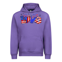 Tulip love 4th of july Urban Hoodie - Zillion Design Studio