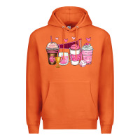Carrot volleyball coffee cups Premium Hoodie - Zillion Design Studio