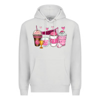 Dove Grey volleyball coffee cups Premium Hoodie - Zillion Design Studio