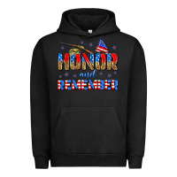 Pigment Black honor and remember Urban Hoodie - Zillion Design Studio