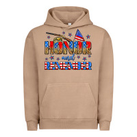 Pigment Burro honor and remember Urban Hoodie - Zillion Design Studio