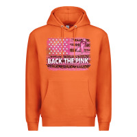 Carrot Back The Pink American Flag Premium Hoodie - texasbilliewilder