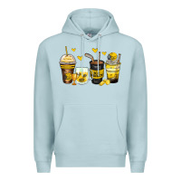 Blue Mist ice hockey coffee cups Premium Hoodie - Zillion Design Studio