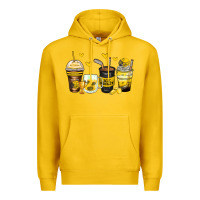 Lemon ice hockey coffee cups Premium Hoodie - Zillion Design Studio