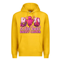 Lemon Boo Scare Away Breast Cancer Premium Hoodie - texasbilliewilder