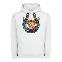 Pigment Lunar Rock western horseshoe skull Urban Hoodie - RanaPortraitStore