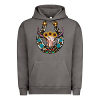 Pigment Tornado western horseshoe skull Urban Hoodie - RanaPortraitStore