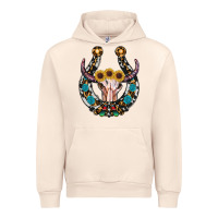Sandshell western horseshoe skull Urban Hoodie - RanaPortraitStore