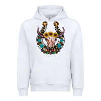 White western horseshoe skull Urban Hoodie - RanaPortraitStore