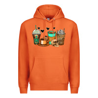 Carrot skeleton coffee cups Premium Hoodie - Zillion Design Studio