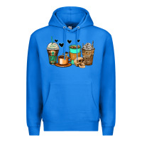 True Royal skeleton coffee cups Premium Hoodie - Zillion Design Studio
