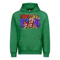 Emerald est. 1776 4th of july Urban Hoodie - Zillion Design Studio