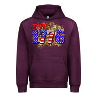 Mauve Wine est. 1776 4th of july Urban Hoodie - Zillion Design Studio