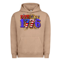 Pigment Burro est. 1776 4th of july Urban Hoodie - Zillion Design Studio