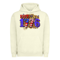 Pigment Pistachio est. 1776 4th of july Urban Hoodie - Zillion Design Studio