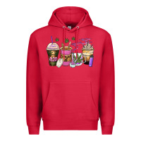 Cardinal weed coffee cups Premium Hoodie - Zillion Design Studio