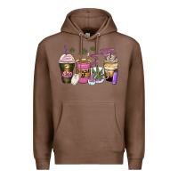 Chestnut weed coffee cups Premium Hoodie - Zillion Design Studio