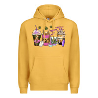 Mustard weed coffee cups Premium Hoodie - Zillion Design Studio