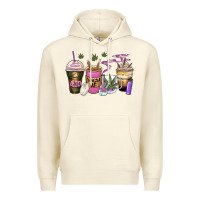 Sandshell weed coffee cups Premium Hoodie - Zillion Design Studio