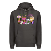 Smoke weed coffee cups Premium Hoodie - Zillion Design Studio