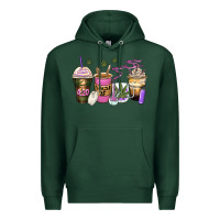 Sports Green weed coffee cups Premium Hoodie - Zillion Design Studio