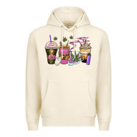 Tofu weed coffee cups Premium Hoodie - Zillion Design Studio