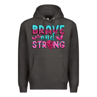 Smoke Brave and Strong Premium Hoodie - texasbilliewilder