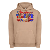 Pigment Burro American teacher Urban Hoodie - Zillion Design Studio