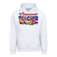 White American teacher Urban Hoodie - Zillion Design Studio