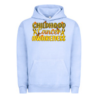 Pigment Grape Ice Childhood Cancer Awareness Urban Hoodie - texasbilliewilder