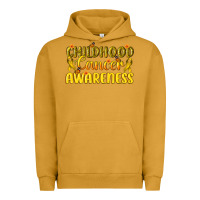 Pigment Peanut Butter Childhood Cancer Awareness Urban Hoodie - texasbilliewilder