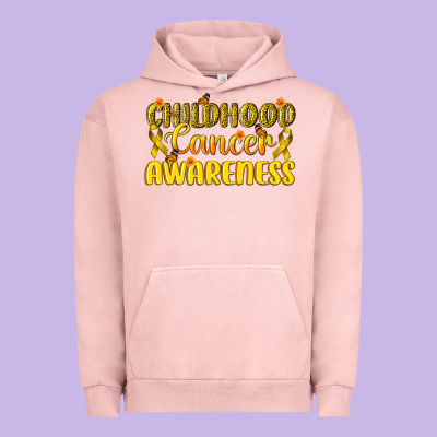 Childhood Cancer Awareness Urban Hoodie Designed By Texasbilliewilder