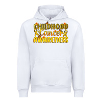White Childhood Cancer Awareness Urban Hoodie - texasbilliewilder