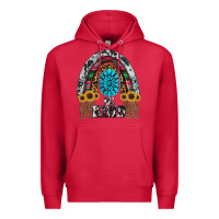 Cardinal western rainbow  be kind Premium Hoodie - RanaPortraitStore