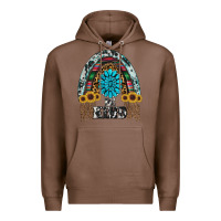 Chestnut western rainbow  be kind Premium Hoodie - RanaPortraitStore