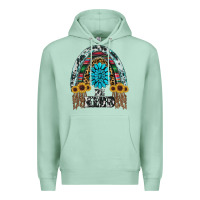 Seafoam western rainbow  be kind Premium Hoodie - RanaPortraitStore