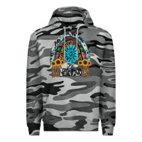Slate Camo western rainbow  be kind Premium Hoodie - RanaPortraitStore