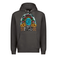 Smoke western rainbow  be kind Premium Hoodie - RanaPortraitStore