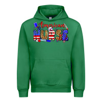 Emerald American nurse Urban Hoodie - Zillion Design Studio
