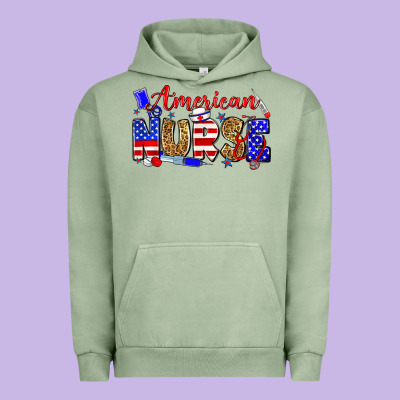 American Nurse Urban Hoodie Designed By Zillion Design Studio