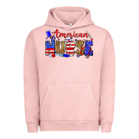 Pigment Salmon American nurse Urban Hoodie - Zillion Design Studio