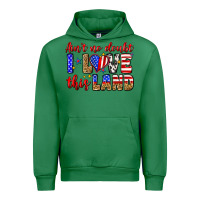 Emerald ain't no doubt i love this land Urban Hoodie - Zillion Design Studio