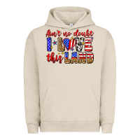 Pigment French Oak ain't no doubt i love this land Urban Hoodie - Zillion Design Studio
