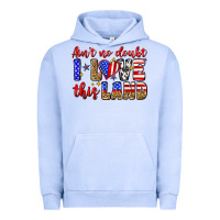 Pigment Grape Ice ain't no doubt i love this land Urban Hoodie - Zillion Design Studio