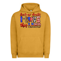 Pigment Peanut Butter ain't no doubt i love this land Urban Hoodie - Zillion Design Studio