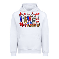White ain't no doubt i love this land Urban Hoodie - Zillion Design Studio