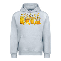 Heather Grey Childhood Cancer Coffee Cups Urban Hoodie - texasbilliewilder